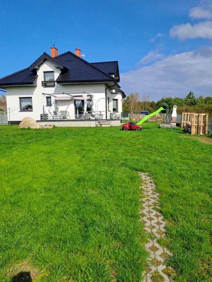 Nadmorski Dom Pod Lasem Villa Mieroszyno Bagian luar foto